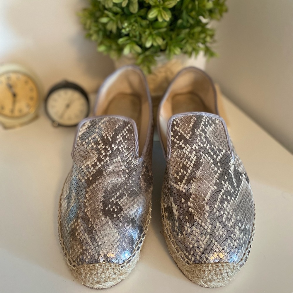 Elyse Walker Espadrilles Python Excellent Conditi… - image 2